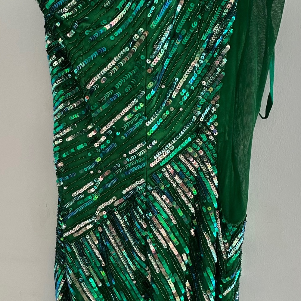 Green Sequin Dress